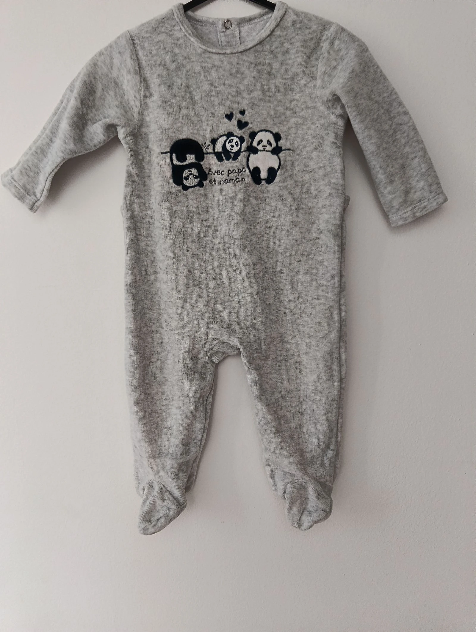 Dors-bien velours Mes petits cailloux 6 MOIS 